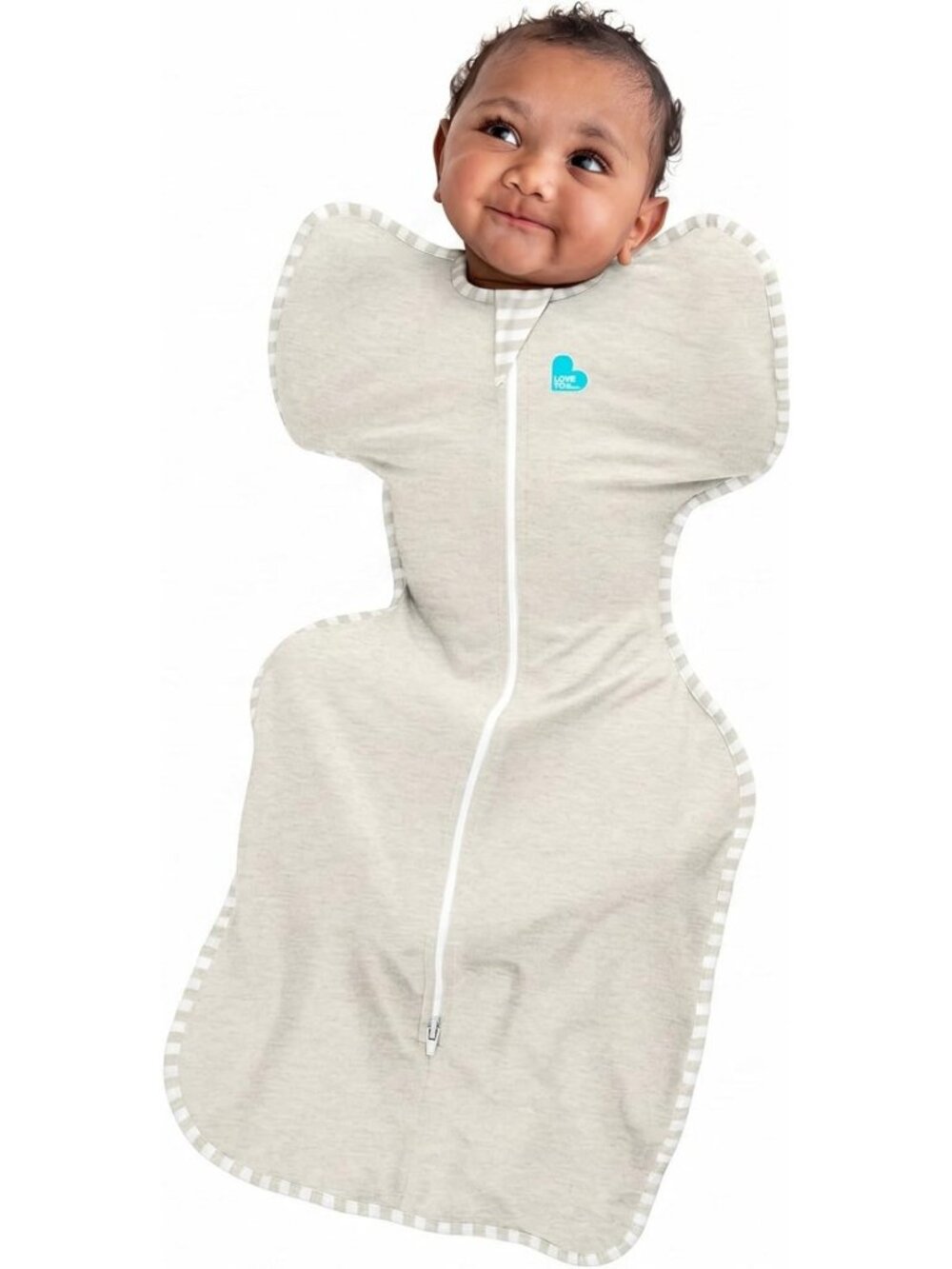 Cozy Baby Sleep Sack Swaddle | 1.0 TOG, 8-13 lbs, Soft Sand Dollar Color